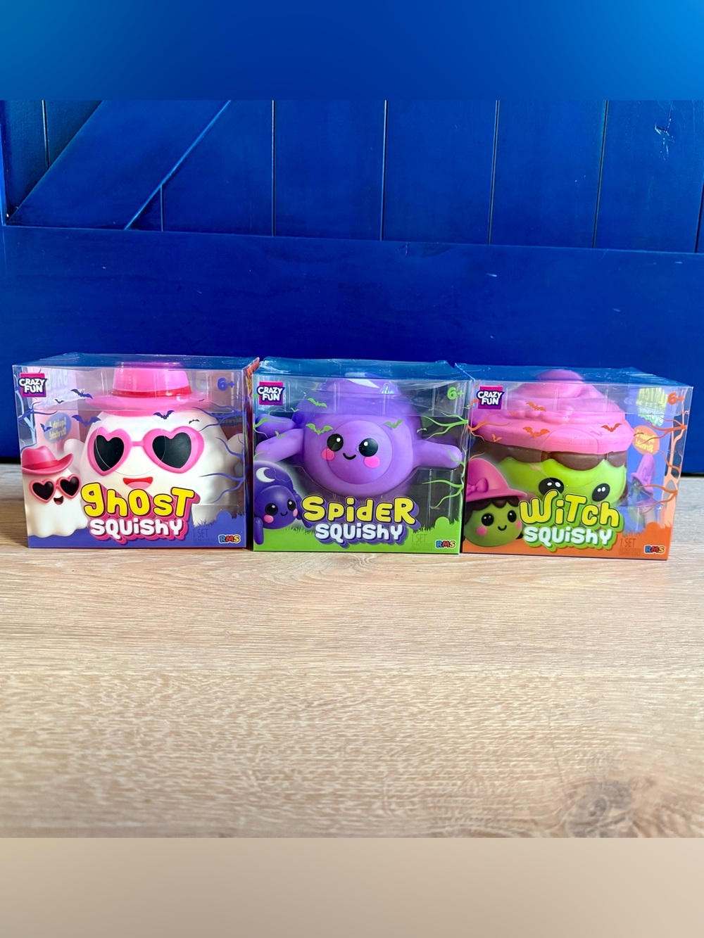 RMS Crazy Fun: Halloween Squishy Trio 👻🕷️🧙 NWT - Picture 2 of 9